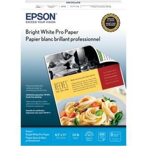 Epson Bright White Pro Paper - S041586-4, 8.5" x 11" (500 sheets)