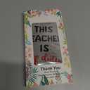 Best Teacher Ever Socks “This Teacher Is Off Duty” Sole Women's One Size 6 - 11 