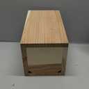 Dreyoo 2 Pack Cedar Bluebird Box Houses for Outside, 1-1/2'' Entrance Hole Wooden Bird Houses with Metal Guard, Secure Latch, Fledgling Grooves, Air Vents for Bluebird Wren Swallow