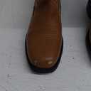 DREAM PAIRS Toddler Little Boys Girls Cowboy Boots Kids Western Square Toe Riding Mid Calf Boots, Size 9 Toddler, Brown, SDBO2307K