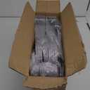 50 Pack Ultra-Thin Plastic Clothes Hangers (17.7 Inch) - Space-Saving Slim Hangers with Non-Slip Grooves for Wardrobe, Closet & Dorm Organization (Grey) (Gray)