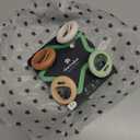 Tommee Tippee Breast-Like Pacifier, 0-6 Months, Symmetrical Design, Natural Breast-Like Baglet, BPA-Free Binkies, Rose/Green/Cream, Pack of 4