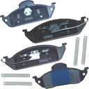 Bendix Premium SBM760 Semi-Metallic Front Brake Pads for Mercedes-Benz ML320 2003-1998, ML350 2005-2003, ML430 1999-1998