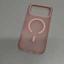 Belkin for iPhone 17 Pro Max Case, Grip, MagSafe Compatible w/Anti-Scratch & Anti-Yellowing Coating, Touch Sensitive Camera Control - Military Grade, Anti-Slip, Magnetic, Shockproof, Protective (Soft Pink)