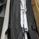 10x10 Pop Up Canopy Tent, One Push Instant Outdoor Gazebo with Vented Top, Upgraded 300D Silver Coated Sun Shade for Parties Camping Vendor, Includes Wheeled Bag and 4 Sandbags, White