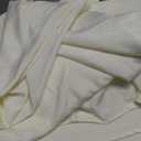 6 Pack Ivory Round Tablecloths 132 Inches Table Cloth Stain and Wrinkle Resistant Washable Polyester Table Cover Fabric for Party, Wedding,Dining,and Banquet Decoration