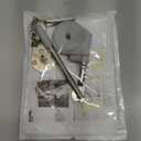 Lid Stay 105 Degree Open with Soft Close, Lid Support for Toy Box and Upward Top-Opening Flap Doors, Easy to Install