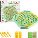 2 x Flip Chess Memory Game,52PCS Fruit Flip Board GameMemory Matching Game Flipping Chess Match Board Game Party Travel Desktop Puzzle Strategy Games for Kids and Adults