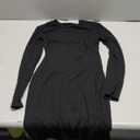 Topcloset Women's Fall Long Sleeve Mini Dress Boat Neck Going Out Cocktail Bell Sleeve Dresses Date Night Outfits,  M