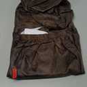 Leather Look Recliner Console Cover for Recliner Couch, Stretch Middle Console Slipcovers for Reclining Sofa and Loveseat, Washable Furniture Protector for Pets (1 Console Cover, Brown)