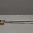 100% Blackout PVC Light Blocking Strips for Window Shades and Blinds, Block Light Along The Sides of Blackout Blinds, Easy to Install. (White 58" 2pc)