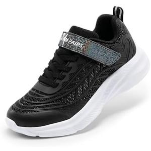 DREAM PAIRS Girls Shoes Kids Tennis Sparkle Ease Running Athletic Lightweight Sneakers for Little/Big Kids Toddler (3 Little Kid)