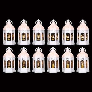 LLQ Mini Ramadan Lantern (11Pcs-5in) - Moroccan Small Lanterns Decorative, Eid Mubarak Decorations for Home, Ramadan Gifts for Family, Table Centerpiece