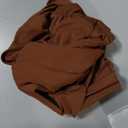 Tempt Me Women Ruched Ruffle Swim Skirt - 2025 Mid Rise Tummy Control Bikini Swimsuit Bathing Suit Skirt Bottom (Large, Brown)