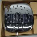 Moen Verso Eco-Performance Infiniti Dial Square Rain Shower Head, 7-Inch Diameter Spray Head, Chrome, 220R5EP