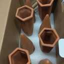 Plant Watering Devices 8 Pack Terracotta Vacation Plant Waterer Bottle Watering Stakes Slow Release Plant Watering Spikes Self Watering Devices for Indoor Outdoor Plants (8)