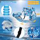 Pool Floats Adult, 3Pack/2Pack/1Pack Adjustable Heavy Duty Inflatable Pool Floats Chair, Portable Pool Float Lounger for Adults & Kids, Pool Floaties for Summer Pool Beach Lake Party Fun