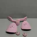 Thigh Trainer, Inner Thigh Exerciser, Pelvic Floor Muscle Training, Home Workout Equipment (Pink)