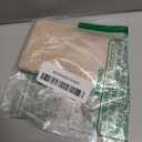 Thread Wallets RFID Blocking Leather Zip Wallet with Card Holder for Men and Women (Off White)