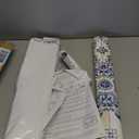 RoomMates RMK11083WP Blue Mediterranian Tile Peel and Stick Wallpaper 20.5" x 16.5 feet