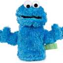 GUND Sesame Street Official Cookie Monster Muppet Plush Hand Puppet, Premium Plush Toy for Ages 1 & Up, Blue, 11