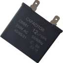 2024 New Upgraded WR07X10097 Start Relay and Matched 12uF 250VAC Run Capacitor Kit Fit For GE Refrigerators -Replaces 1265640 PS1766101 AP4300623 513604045