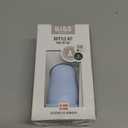 BIBS Bottle Kit - Part of Set. Mix and Match with BIBS Glass Bottles in Different Sizes, Bottle Kit Color - Part of Set, Baby Blue