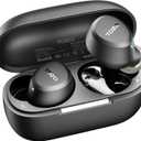 TOZO A1 Wireless Earbuds Bluetooth 5.3 Light Weight in Ear IPX5 Waterproof Headphones 2 Mic for AI Calls, Immersive Premium Sound Bass Headset with Charging Case, 32 Presets EQ Customization via App (Small, Black)