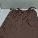 Yidarer Womens Summer Athletic Mini Dress Sleeveless Spaghetti Strap Built-in Shorts Scoop Neck Sundress with Pockets (Brown, M)