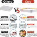 3 Pack Thanksgiving Day Fall Serving Tray 12x8.7 Inch Turkey Serving Platter for Entertainment Large Reusable Dessert Trays Imitation Porcelain Design for Home Party