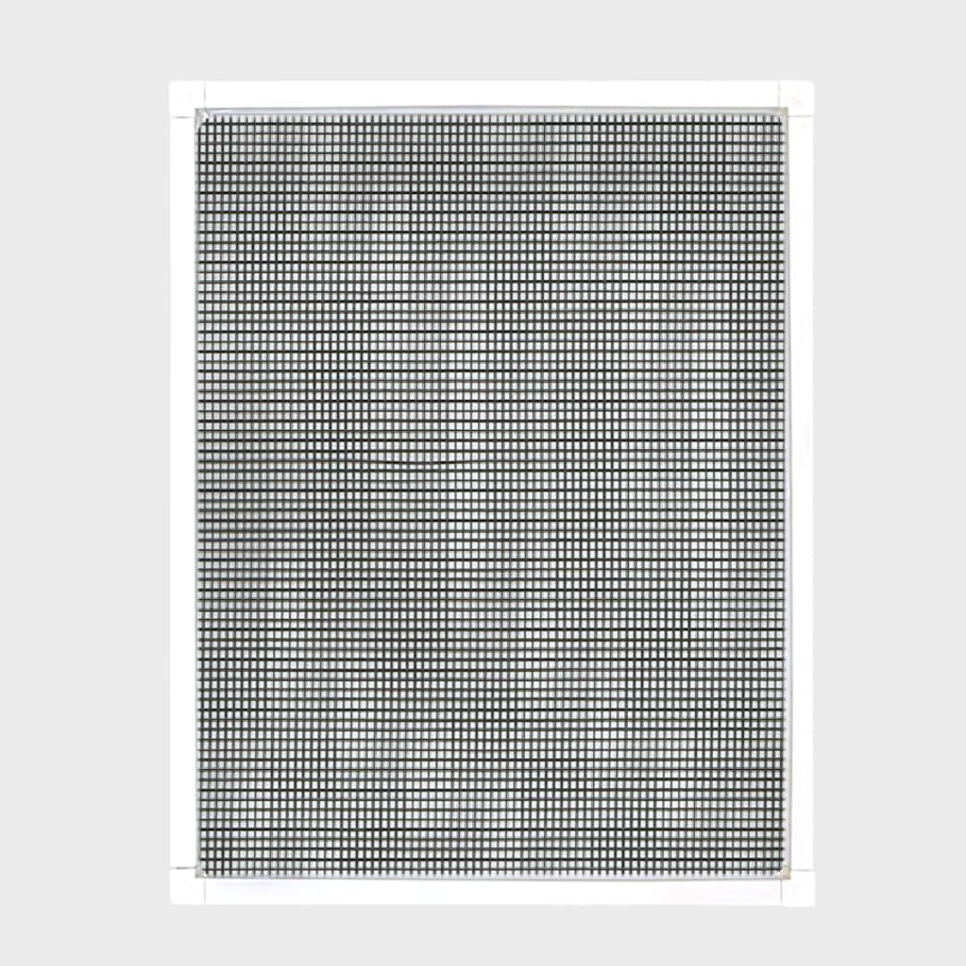 Metro Screenworks Custom Window Screens Fully Assembled and Ready to Install - Window Screen Replacement for House, (White) Pre-Framed Mesh Replacement Window Screens, Home, Patio, & More
