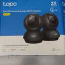 Tapo 2K Indoor Pan/Tilt Wired Security Camera  Works as a Baby Monitor & Pet Camera, Motion Detection, 2Way Audio, Siren, Night Vision, NoSubscription Local Storage or Optional Cloud, C211 (2Pack)