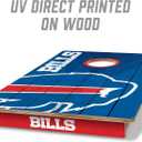 YouTheFan NFL 2’ x 3’ Wood Cornhole Game with Logo Bags