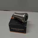 Kitchen Faucet Head Replacement, 3-Function Pull Down Faucet Spray Head with 15 Adapters - Replacement Pull-Out Sink Spout Sprayer Nozzle, Brushed Nickel