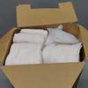 MIULEE Pinch Pleated Thick Linen Curtains 84 Inches 4 Panels Set Ivory Cream Back Tab Memory Trained Pinch Pleat Semi Sheer Light Filtering Privacy Curtains Window Drapes for Living Room Bedroom Birch