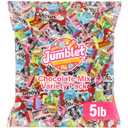 Chocolate Assorted Bulk Candy Variety Pack 5lb - Mini Chocolate Bars, Milk & Dark Chocolate Mix - Individually Wrapped Bulk Candy for Office Snacks, Party Favors and Bags/ BB Date:12/31/2025