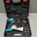 COMOWARE 20V Cordless Drill, Electric Power Drill Set with 1 Battery & Charger, 3/ 8” Keyless Chuck, 2 Variable Speed, 266 In-lb Torque, 25+1 Position and 34pcs Drill/ Driver Bits