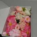 K KUMEED 8 PCS Artificial Flowers Hanging Decorations,Pink Hanging Flowers Garland with Hooks Spring Party Decorations for Wedding Party Background Birthday Baby Shower Home Birthday Decorations