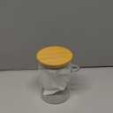 Overnight Oats Containers with Lids,16oz Overnight Oats Jars 4 Pack, Oatmeal Cups,Meal Prep Containers,Glass Meal Prep Containers with Lids,China Pudding Jars