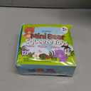 12Pack Fidget Toys Squishy Cute Bear Squeeze Ball , Stress Balls for Stress Relief, Pull Stretch Classroom Prize Party Favors Toys for Kids