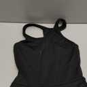 Haloumoning Girls Sleeveless Tennis Dress Kids Racerback Golf Dress School Sports Dresses Outfit with Shorts Pockets (9-10 Years, Black)