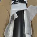 27" Mailbox Post with Mounting Bracket Installed On Concrete Floor