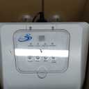 BlueBay Self-Cleaning Saltwater Chlorinator for Above Ground Pools  Automatic Timer, Adapters Included, for Pools Up to 7,000 Gallons, Pool Saltwater System, IPX5