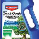 BioAdvanced 12 Month Tree and Shrub Protect and Feed, Granules, 4 lb, Insect Killer and Fertilizer & Plant Food