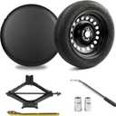 Spare Tire Kit Compatible with 2016-2025 Pacifica - Includes 18x4 Rim, 155/90R18 Spare Tire, 29 Rolling Diameter Includes car Jack kit and Spare tire Bag.