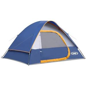 Camping Tent 4 Person, Waterproof Windproof Tent with Rainfly Easy Set up-Portable Dome Tents for Camping