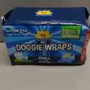 Bodhi Dog Disposable Male Dog Diapers - Super Absorbent, Leak-Proof Pee Wraps - Adjustable Fit, Comfortable Design, Advanced Moisture Control, and Wetness Indicator - Small (20 Count)