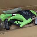 Electric Weed Wacker, Cordless Weed Eater Lightweight Grass Trimmer – 2x2.0Ah Batteries, 60-120 Min Runtime, 2 Types of Blades + Wheels for Garden & Yard Lawn