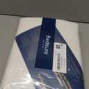 Bedsure Queen Comforter Set, White Soft Prewashed Bedding for All Seasons, 3 Pieces GentleSoft Bed Set, 1 Lightweight Comforter (90"x90") and 2 Pillowcases (20"x26")