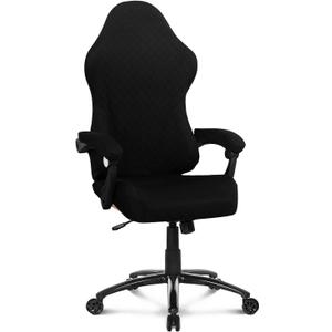 Deisy Dee NO Chair,ONLY Covers Gaming Chair Slipcovers Stretchy Polyester Covers for Reclining Racing Gaming Gaming Chair (Black)